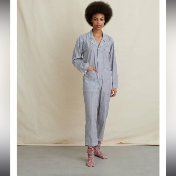 Alex Mills P'Jimmies - Jumpsuit in Stripes NWOT - Picture 1 of 4
